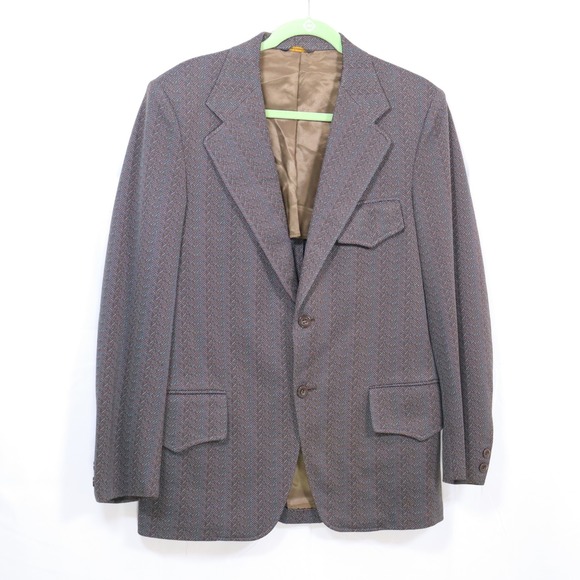 Niver Western Wear Other - Niver Western Wear Blazer 42 Brown Mens Vintage Western Sport Coat